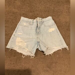 Madewell Relaxed Mid Length Jean Shorts Womens 24